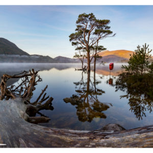 Foggy Muckross lake