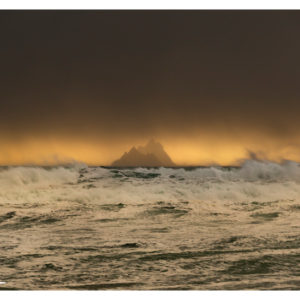 Skellig Michael and waves