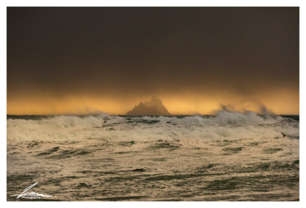 Skellig Michael and waves